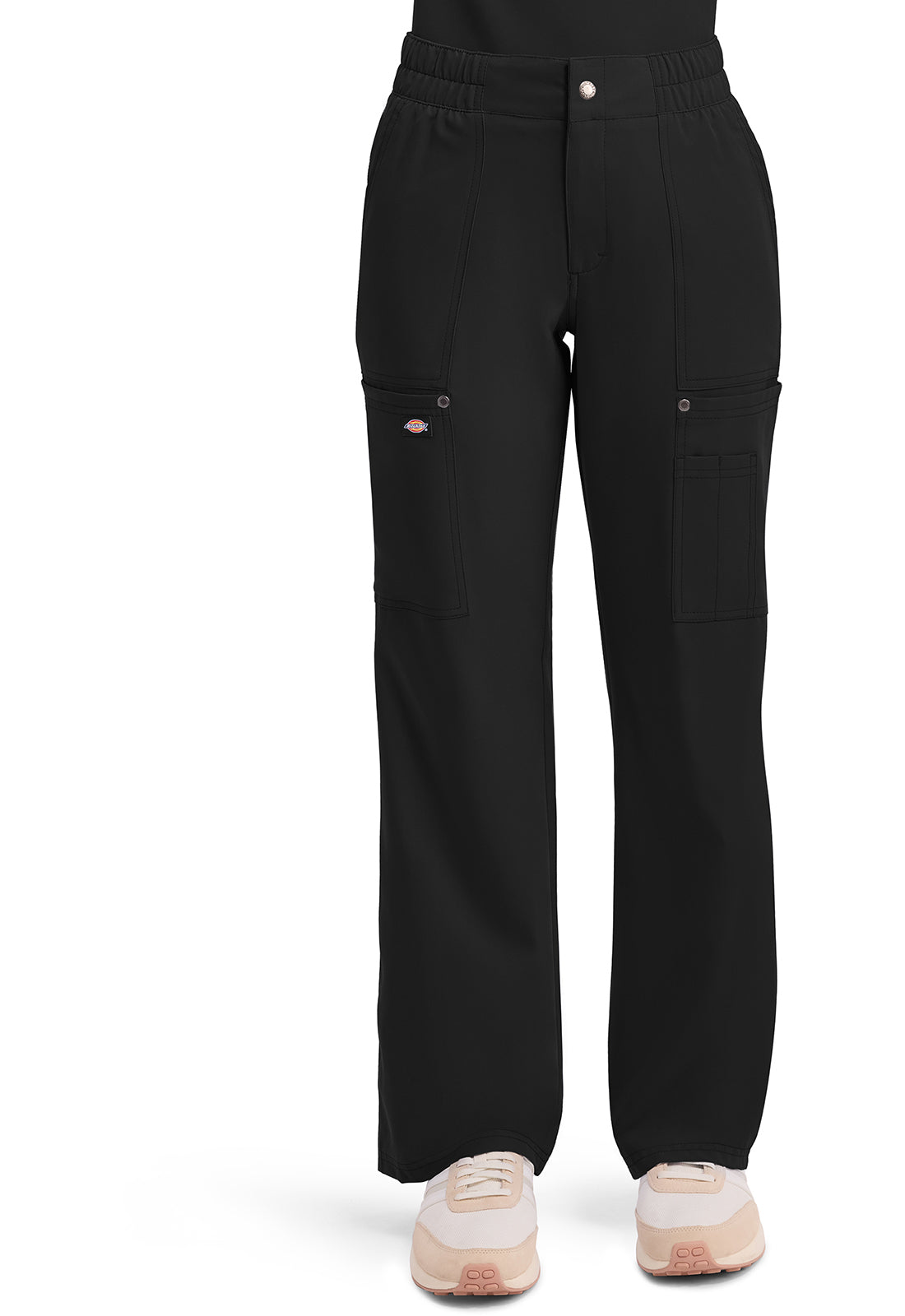 LOW STOCK- Discontinued Dickies Mid Rise Zip Fly WIDE LEG Cargo Pant