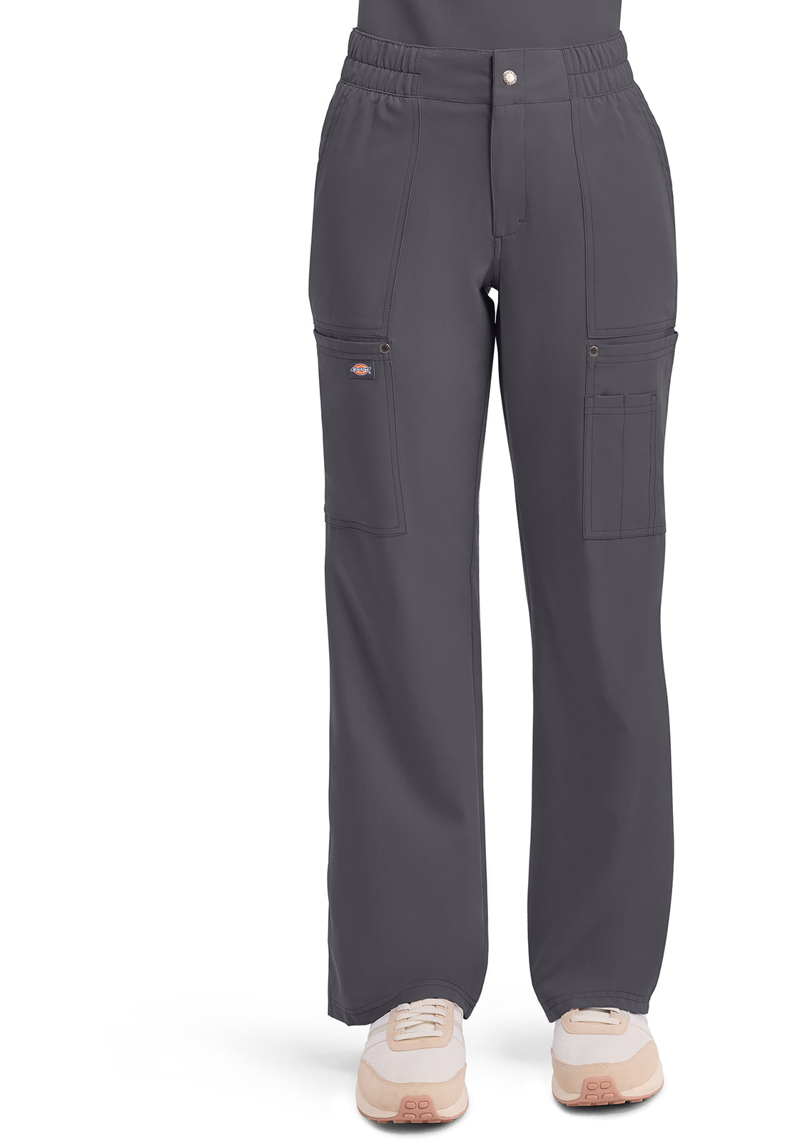 LOW STOCK- Discontinued Dickies Mid Rise Zip Fly WIDE LEG Cargo Pant